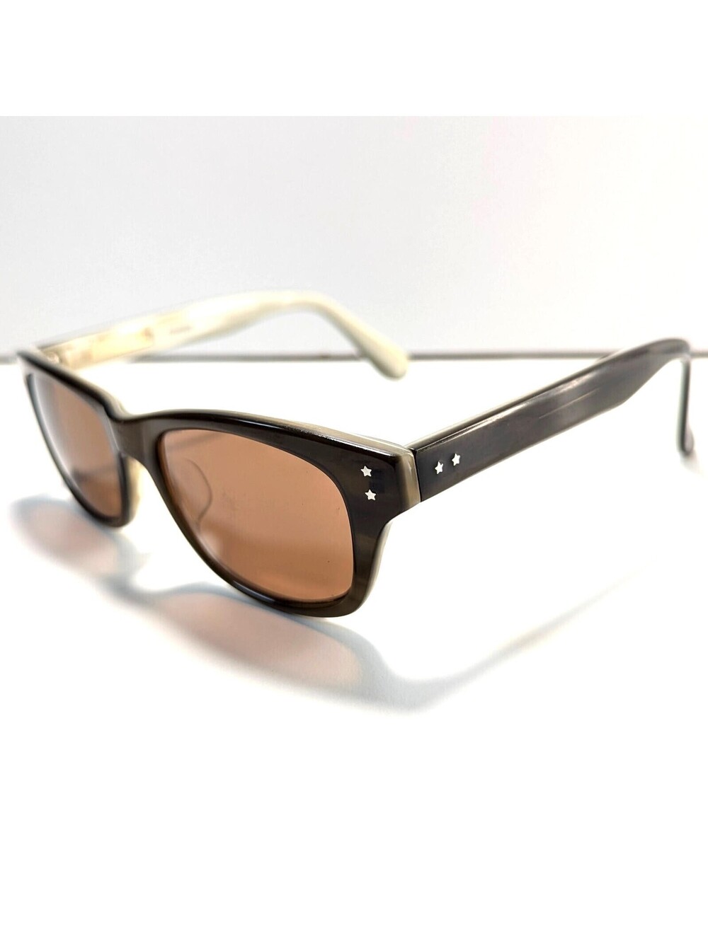 Derek Lam 'PARKER' Brown Sunglasses Size: 53-19-143 Light Brown Lenses Classic